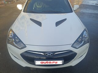 2013 Hyundai Genesis Coupe I Рестайлинг, белый, 1500000 рублей, вид 2