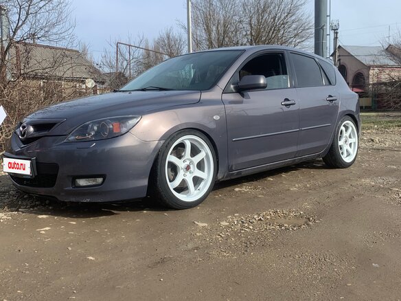 2008 Mazda 3 I (BK) Рестайлинг, серый, 740000 рублей