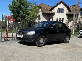 2014 Renault Logan I Рестайлинг, чёрный, 419000 рублей, вид 1