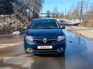2016 Renault Logan II, синий, 700000 рублей, вид 3