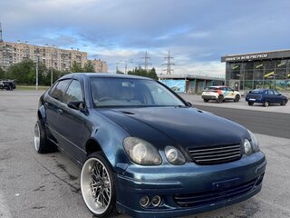 1998 Toyota Aristo 4-speed II, синий, 1050000 рублей, вид 5