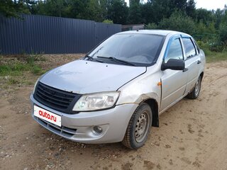 2013 Lada (ВАЗ) Granta I, серебристый, 82000 рублей, вид 1