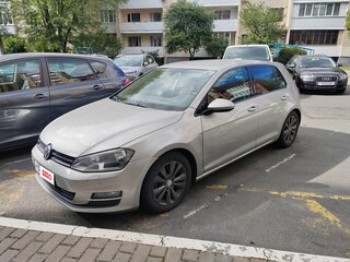 2013 Volkswagen Golf VII, серебристый, 730000 рублей, вид 2