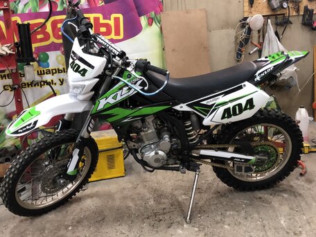 2011 Kawasaki KLX 250, фиолетовый, 339000 рублей, вид 2