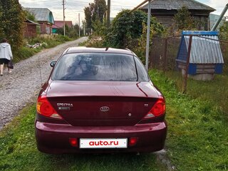 2007 Kia Spectra I Рестайлинг 2, красный, 280000 рублей, вид 2