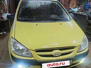 2006 Hyundai Getz I Рестайлинг, жёлтый, 350000 рублей, вид 2