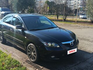 2008 Mazda 3 I (BK) Рестайлинг, чёрный, 495000 рублей, вид 3
