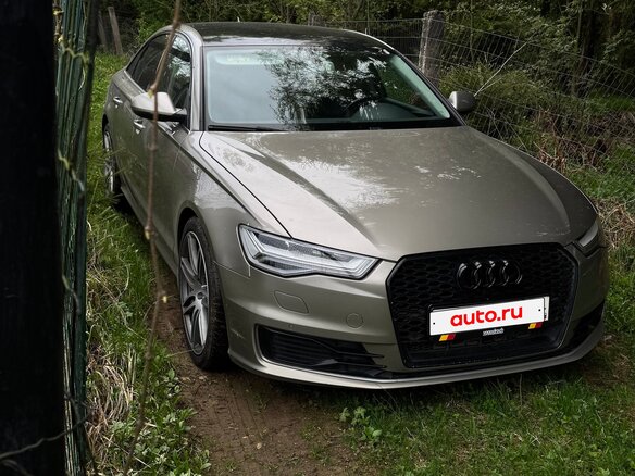 2016 Audi A6 IV (C7) Рестайлинг, бежевый, 2750000 рублей - вид 2