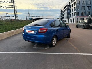 2018 Lada (ВАЗ) Granta I, синий, 650000 рублей, вид 4