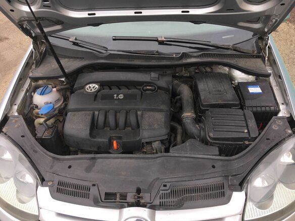 2004 Volkswagen Golf V, серебристый, 419000 рублей - вид 13