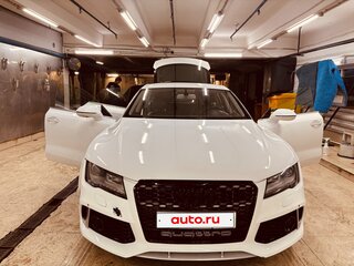 2013 Audi A7 I (4G), белый, 1850000 рублей, вид 3