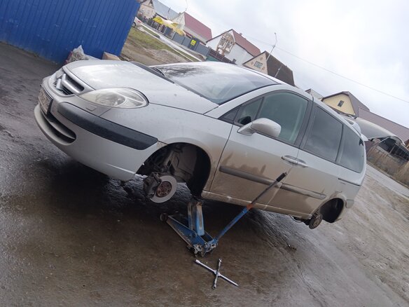 2003 Citroen C8 I, серебристый, 537000 рублей - вид 9