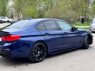 2018 BMW 5 серии 520d xDrive VII (G30/G31/G38), синий, 2468000 рублей, вид 3
