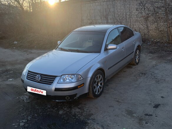 2002 Volkswagen Passat B5 Рестайлинг, серебристый, 400000 рублей