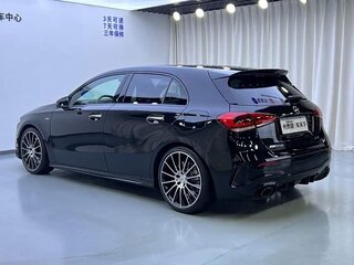 2023 Mercedes-Benz A-Класс AMG 35 AMG II (W177) Рестайлинг, чёрный, 5130000 рублей, вид 4