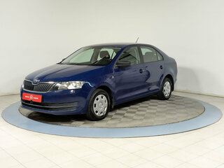2015 Skoda Rapid I, синий, 699900 рублей, вид 4