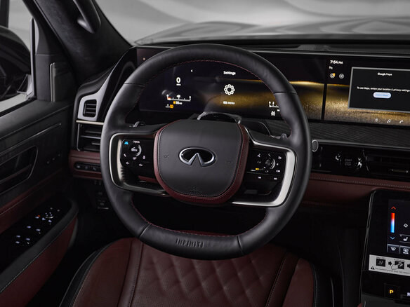 2024 Infiniti QX80 II, чёрный, 15350000 рублей - вид 19