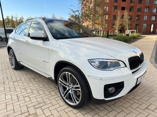 2009 BMW X6 30d I (E71), белый, 2500000 рублей, вид 3