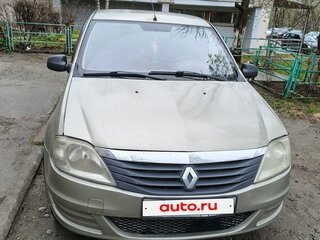 2012 Renault Logan I Рестайлинг, бежевый, 320000 рублей, вид 1