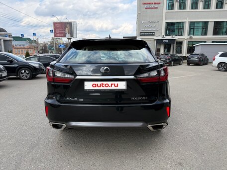 2017 Lexus RX 200t IV, чёрный, 3250000 рублей, вид 4