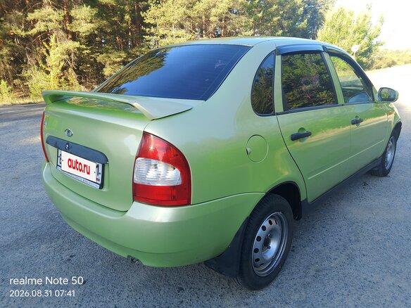 2006 Lada (ВАЗ) Kalina I, зелёный, 250000 рублей - вид 8