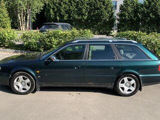 1995 Audi S6 I (C4), зелёный, 800000 рублей, вид 2