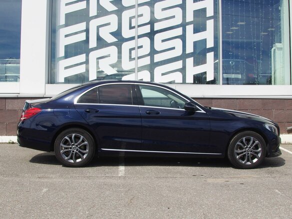 2017 Mercedes-Benz C-Класс 180 9G-TRONIC IV (W205), синий - вид 4