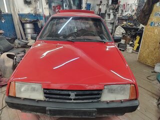 1997 Lada (ВАЗ) 21099, красный, 170000 рублей, вид 1