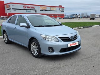 2012 Toyota Corolla X (E140, E150) Рестайлинг, серебристый, 1000000 рублей, вид 2