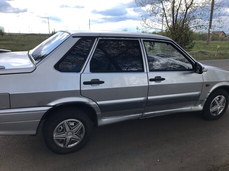 2005 Lada (ВАЗ) 2115, серебристый, 85000 рублей, вид 2