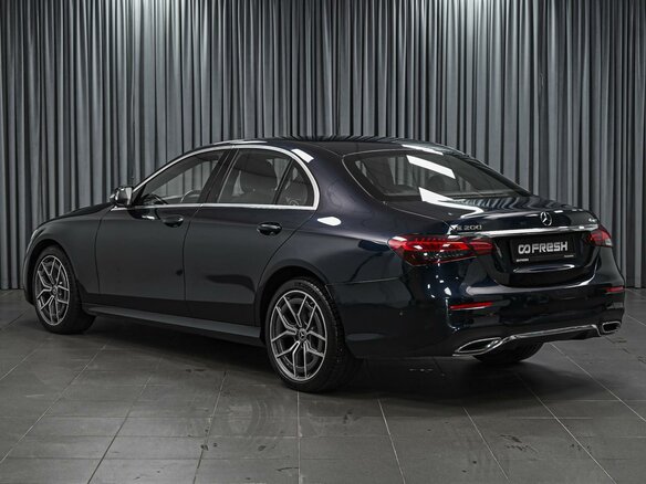 2021 Mercedes-Benz E-Класс 200 V (W213, S213, C238) Рестайлинг, синий - вид 1