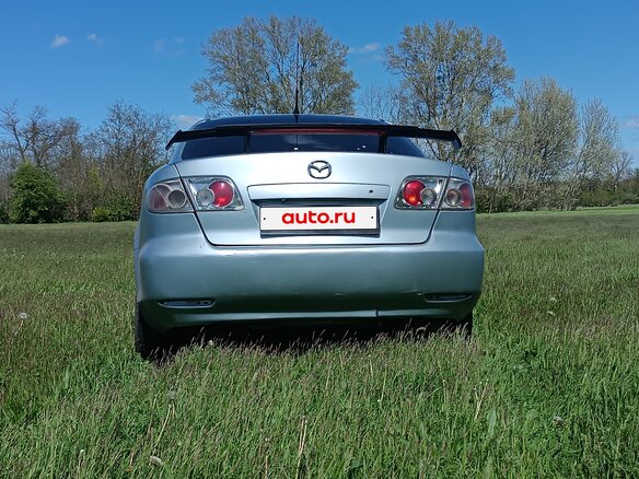 2004 Mazda 6 I (GG), серебристый, 333000 рублей - вид 5