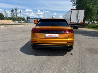 2018 Audi Q8 55 TFSI I (4M), оранжевый, 5500000 рублей, вид 3