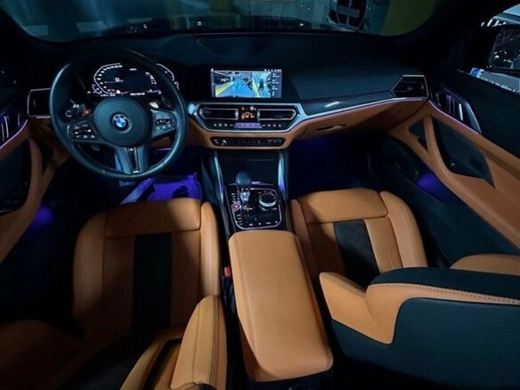 2021 BMW M4 Competition Package G82/G83, чёрный, 11000000 рублей - вид 9