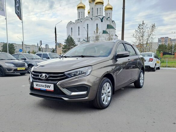2025 Lada (ВАЗ) Vesta SW I Рестайлинг (NG), коричневый