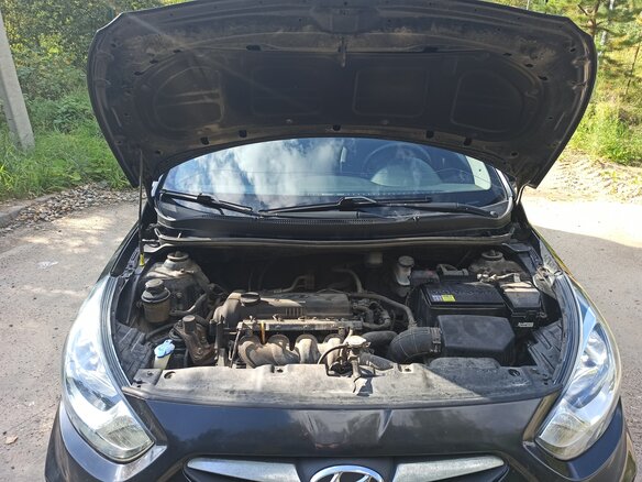 2013 Hyundai Solaris I, чёрный, 790000 рублей - вид 15