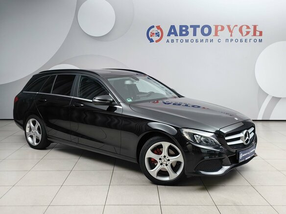 2017 Mercedes-Benz C-Класс 200 IV (W205), чёрный, 1944000 рублей