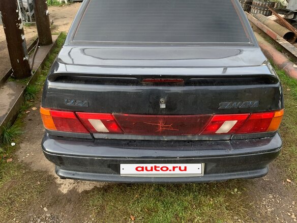 2008 Lada (ВАЗ) 2115, серый, 100000 рублей - вид 2