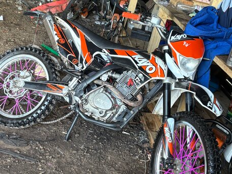 2023 Kayo T2 250 MX, красный, 125000 рублей, вид 2