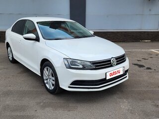 2015 Volkswagen Jetta VI Рестайлинг, белый, 790000 рублей, вид 3