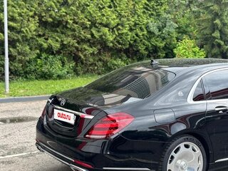 2019 Mercedes-Benz Maybach S-Класс 450 I (X222) Рестайлинг, чёрный, 9400000 рублей, вид 5