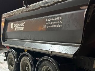 2023 Grunwald Полуприцеп шторный, серый, 1965000 рублей, вид 1