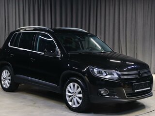 2015 Volkswagen Tiguan I Рестайлинг, чёрный, 1199000 рублей, вид 3
