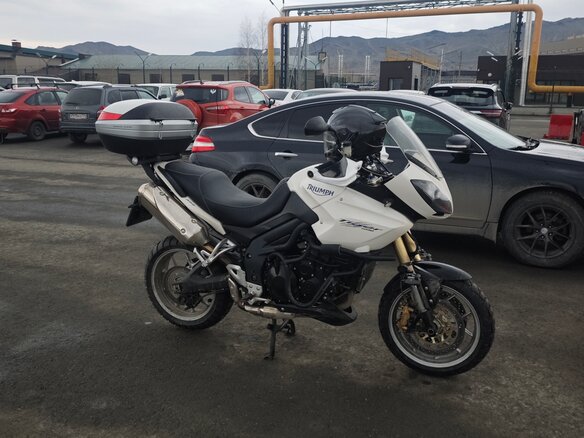2008 Triumph Tiger 1050, белый, 550000 рублей - вид 18
