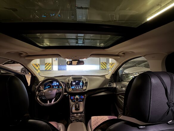 2016 Ford Kuga II Рестайлинг, синий, 1890000 рублей - вид 31