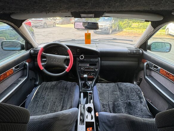 1991 Audi 100 IV (C4), синий - вид 9