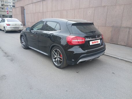 2014 Mercedes-Benz GLA AMG 45 AMG I (X156), чёрный, 2120000 рублей, вид 5