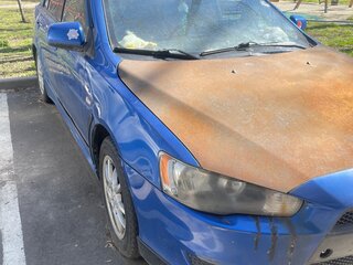 2008 Mitsubishi Lancer X, синий, 1000630 рублей, вид 1
