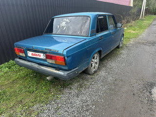 2007 Lada (ВАЗ) 2107, голубой, 85000 рублей, вид 4