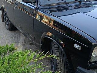 2010 Lada (ВАЗ) 2107, чёрный, 300000 рублей, вид 4